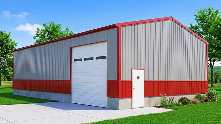 Large commercial metal building — factory-direct from Get Carports