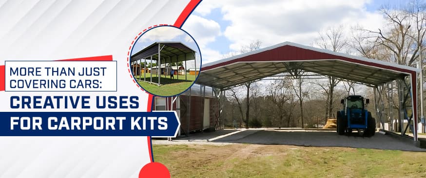 More than Just Covering Cars: Creative Uses for Carport Kits — Get Carports blog