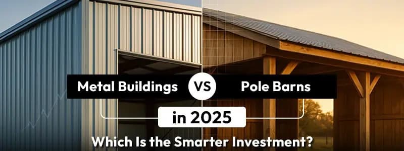 Metal Buildings vs. Pole Barns in 2025: Which Is the Smarter Investment? — Get Carports blog