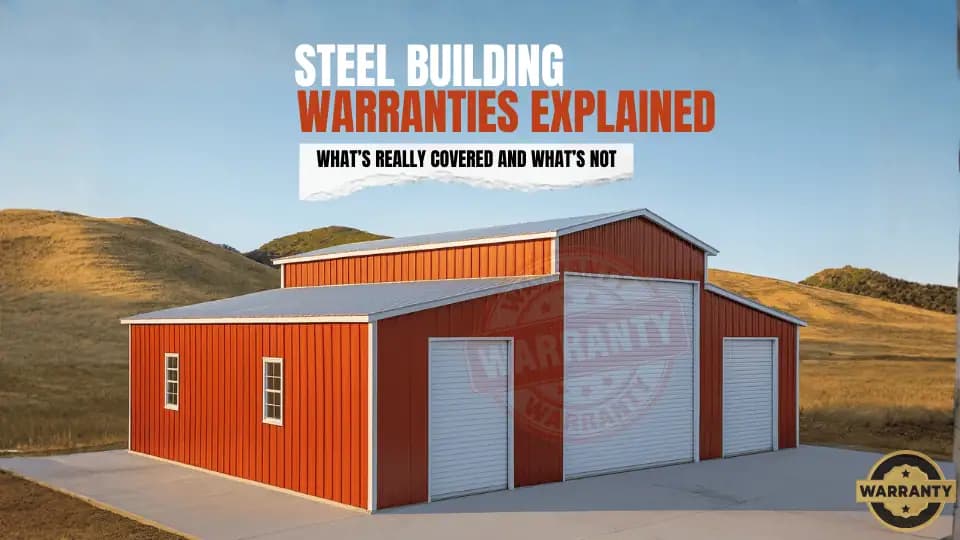 Steel Building Warranties Explained: What’s Really Covered and What’s Not — Get Carports blog