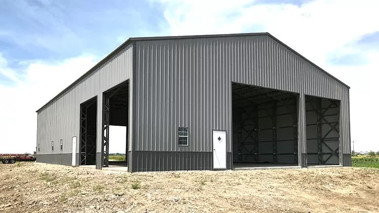 100x100x16 Warehouse — 100'W x 100'L metal building from Get Carports