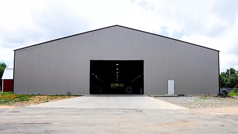 100x250x16 Fully Enlcosed A-Frame Warehouse — 100'W x 250'L metal building from Get Carports