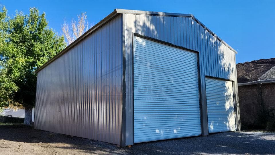 28x40x16 Workshop — 28'W x 40'L metal building from Get Carports