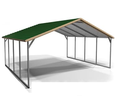 Vertical Roof 3D render